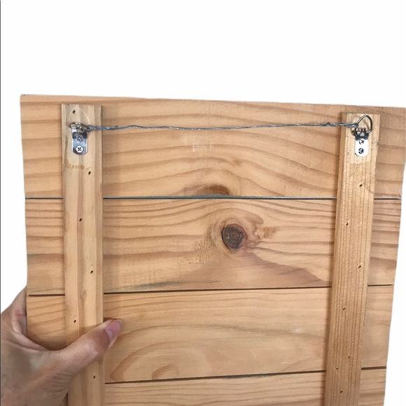 Rustic wood sign white lettering - Picture 2 of 7